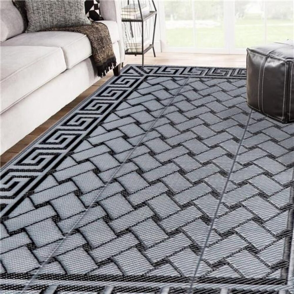 Reversible Mats, Plastic Straw Rug, Modern Area Rug, Large Floor Mat and Rug